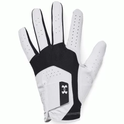 UNDER ARMOUR UA ISO-CHILL GOLF GLOVE – BLACK / WHITE