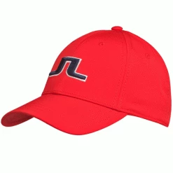J.LINDEBERG ANGUS GOLF CAP – RED