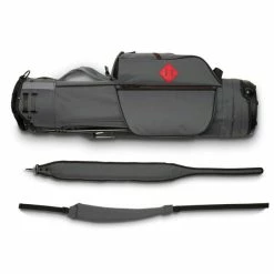 JONES UTILITY GOLF STAND BAG – SLATE / RED -BALLS Sales Store Jones Utility Stand Slate 4 600x600 1