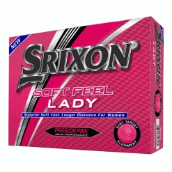SRIXON SOFT FEEL LADY GOLF BALLS – PINK