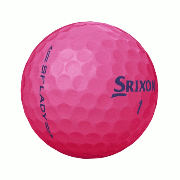 SRIXON SOFT FEEL LADY GOLF BALLS – PINK 2 SRIXON SOFT FEEL LADY GOLF BALLS – PINK - Image 2
