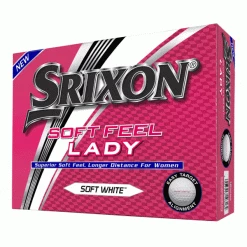 SRIXON SOFT FEEL LADY GOLF BALLS – WHITE