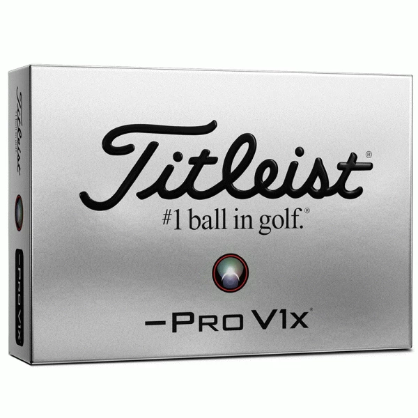 TITLEIST PRO V1X LEFT DASH GOLF BALLS – WHITE 1 TITLEIST PRO V1X LEFT DASH GOLF BALLS – WHITE