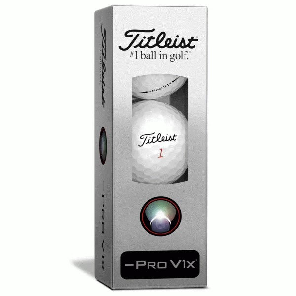 TITLEIST PRO V1X LEFT DASH GOLF BALLS – WHITE 3 TITLEIST PRO V1X LEFT DASH GOLF BALLS – WHITE - Image 3