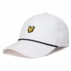 LYLE & SCOTT EAGLE LOGO GOLF CAP – WHITE