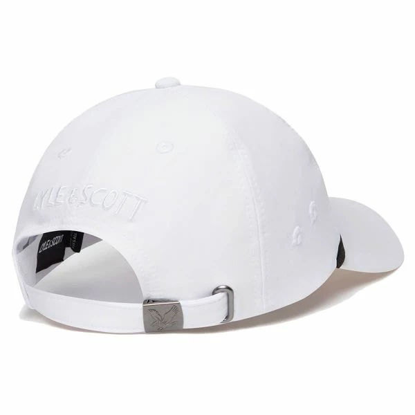 LYLE & SCOTT EAGLE LOGO GOLF CAP – WHITE 2 LYLE & SCOTT EAGLE LOGO GOLF CAP – WHITE - Image 2