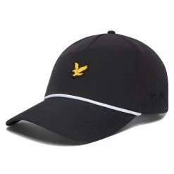 LYLE & SCOTT EAGLE LOGO GOLF CAP β BLACK