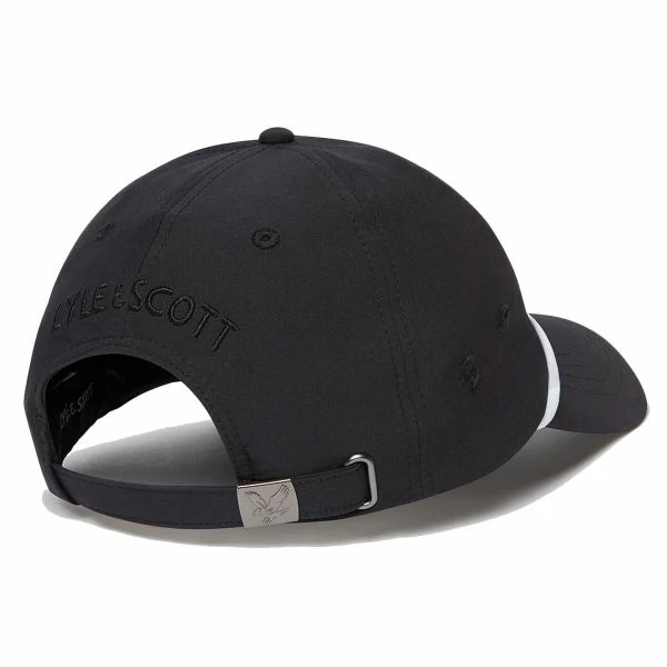 LYLE & SCOTT EAGLE LOGO GOLF CAP – BLACK 2 LYLE & SCOTT EAGLE LOGO GOLF CAP – BLACK - Image 2