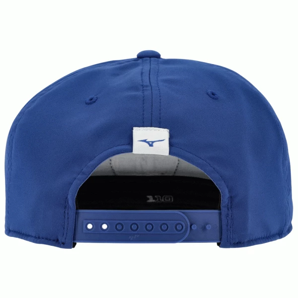 MIZUNO CROSSED CLUBS SNAPBACK GOLF CAP – ROYAL 2 MIZUNO CROSSED CLUBS SNAPBACK GOLF CAP – ROYAL - Image 2
