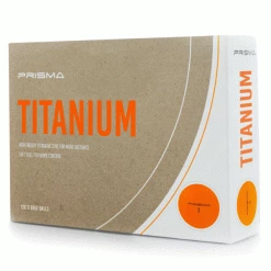 MASTERS PRISMA TITANIUM DISTANCE GOLF BALLS – ORANGE