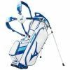 MIZUNO 2023 TOUR STAND BAG – WHITE / BLUE
