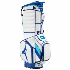 MIZUNO 2023 TOUR STAND BAG – WHITE / BLUE -BALLS Sales Store Mizuno TourStand white 2 600x600 1