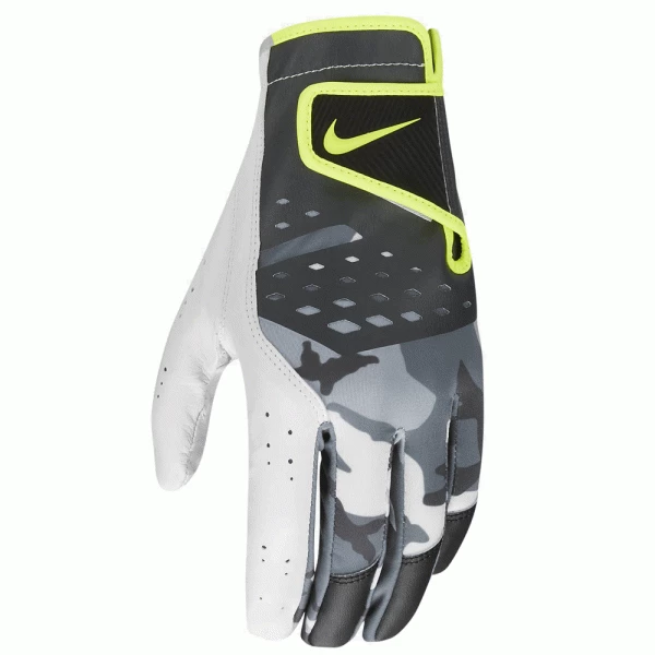 NIKE TECH EXTREME VII GOLF GLOVE – ANTHRACITE / WHITE / VOLT 1 NIKE TECH EXTREME VII GOLF GLOVE – ANTHRACITE / WHITE / VOLT