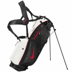 NIKE AIR SPORT LITE GOLF STAND CARRY BAG β BLACK / WHITE / RED