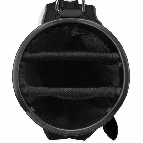 JONES ORIGINAL GOLF CARRY BAG – BLACK / WHITE 4 JONES ORIGINAL GOLF CARRY BAG – BLACK / WHITE - Image 4