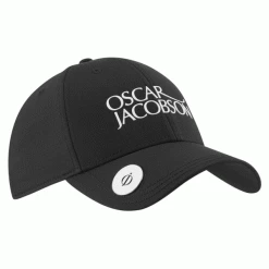OSCAR JACOBSON MAINE GOLF CAP – BLACK / WHITE