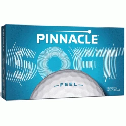 PINNACLE SOFT FEEL GOLF BALLS – WHITE 15 BALL PACK