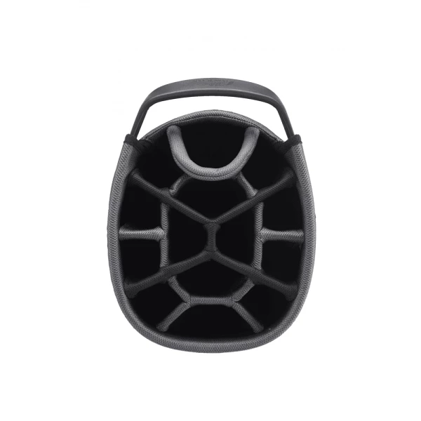 POWAKADDY PREM-TECH 14 WAY DIVIDER GOLF CART TROLLEY BAG – BLACK / GUN METAL 3 POWAKADDY PREM-TECH 14 WAY DIVIDER GOLF CART TROLLEY BAG – BLACK / GUN METAL - Image 3