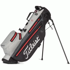 TITLEIST PLAYERS 4 STADRY STAND BAG β BLACK / GREY / RED