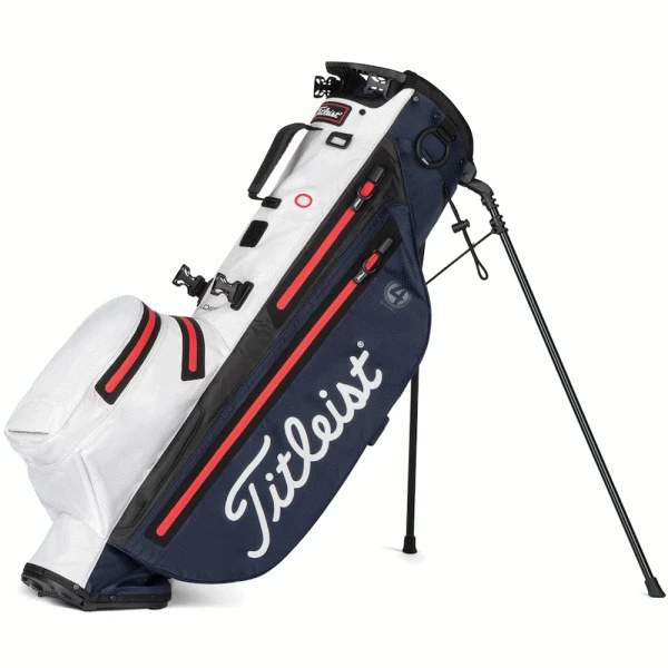 TITLEIST PLAYERS 4 STADRY STAND BAG – NAVY / WHITE / RED 1 TITLEIST PLAYERS 4 STADRY STAND BAG – NAVY / WHITE / RED