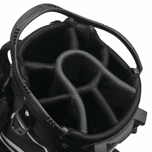 TAYLORMADE PRO SERIES 8.0 GOLF STAND CARRY BAG – BLACK / WHITE 2 TAYLORMADE PRO SERIES 8.0 GOLF STAND CARRY BAG – BLACK / WHITE - Image 2