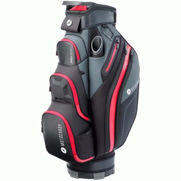 MOTOCADDY 2023 PRO SERIES CART BAG – BLACK / RED 1 MOTOCADDY 2023 PRO SERIES CART BAG – BLACK / RED