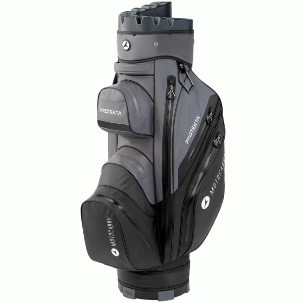 MOTOCADDY 2023 PROTEKTA CART BAG – CHARCOAL 1 MOTOCADDY 2023 PROTEKTA CART BAG – CHARCOAL