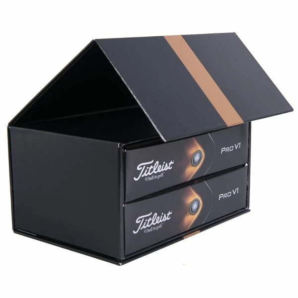 TITLEIST PRO V1 GOLF BALLS – WHITE – DOUBLE DOZEN GIFT BOX 2 TITLEIST PRO V1 GOLF BALLS – WHITE – DOUBLE DOZEN GIFT BOX - Image 2