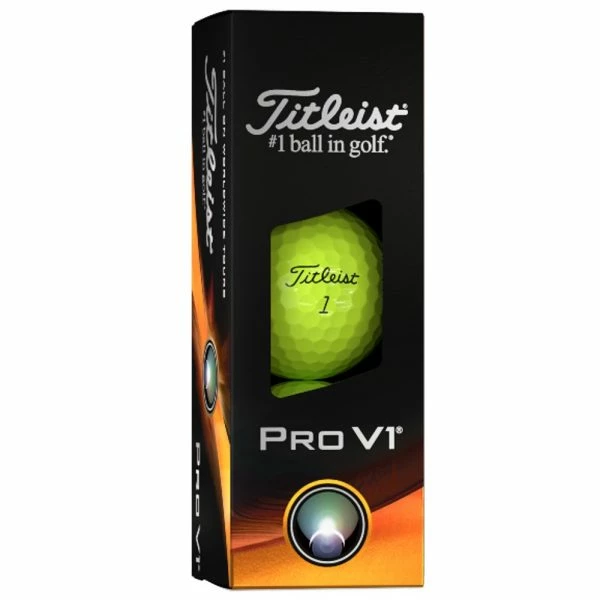 TITLEIST PRO V1 GOLF BALLS 2023 – YELLOW 5 TITLEIST PRO V1 GOLF BALLS 2023 – YELLOW - Image 5