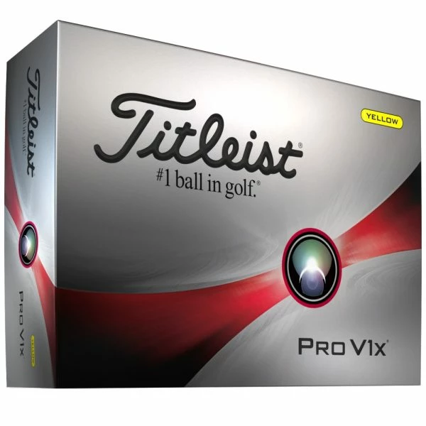 TITLEIST PRO V1x GOLF BALLS 2023 – YELLOW 1 TITLEIST PRO V1x GOLF BALLS 2023 – YELLOW