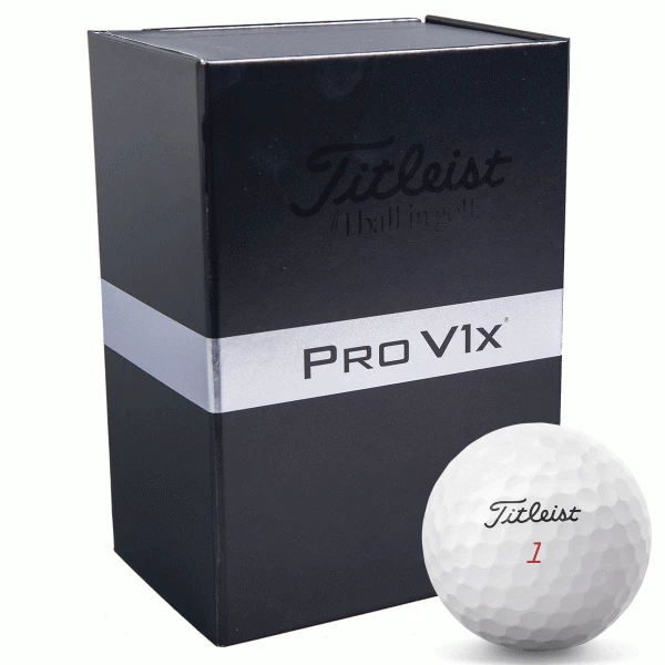 TITLEIST PRO V1x GOLF BALLS – WHITE – DOUBLE DOZEN GIFT BOX 1 TITLEIST PRO V1x GOLF BALLS – WHITE – DOUBLE DOZEN GIFT BOX
