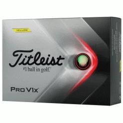 TITLEIST PRO V1x GOLF BALLS – YELLOW – #1 GIFT IN GOLF