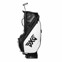PXG HYBRID GOLF STAND CARRY BAG – WHITE / BLACK -BALLS Sales Store PXGHW4 600x600 1