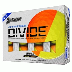 SRIXON 2023 Q STAR TOUR DIVIDE GOLF BALLS – ORANGE / YELLOW