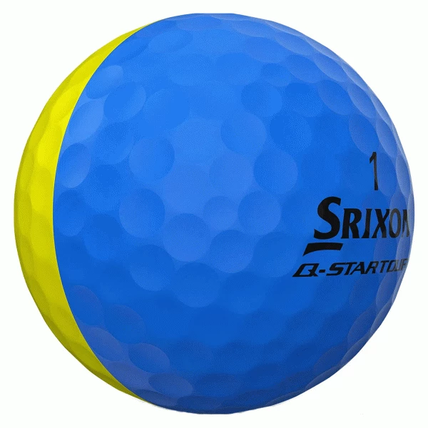 SRIXON 2023 Q STAR TOUR DIVIDE GOLF BALLS – YELLOW / BLUE 2 SRIXON 2023 Q STAR TOUR DIVIDE GOLF BALLS – YELLOW / BLUE - Image 2