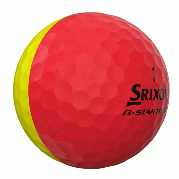 SRIXON 2023 Q STAR TOUR DIVIDE GOLF BALLS β YELLOW / RED 2 SRIXON 2023 Q STAR TOUR DIVIDE GOLF BALLS β YELLOW / RED - Image 2