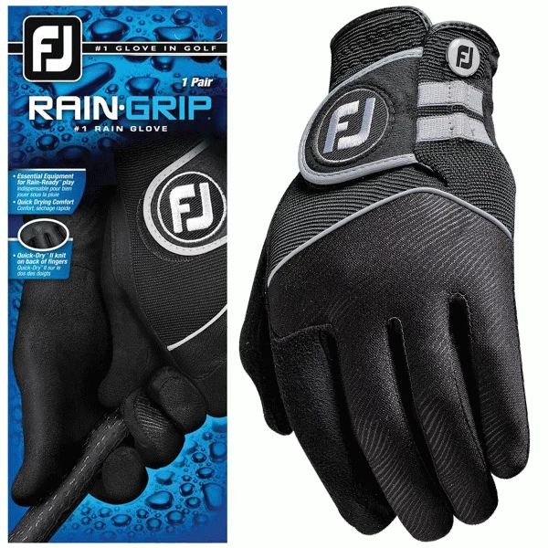 FOOTJOY RAINGRIP GOLF RAIN GLOVES / PAIR 2 FOOTJOY RAINGRIP GOLF RAIN GLOVES / PAIR - Image 2