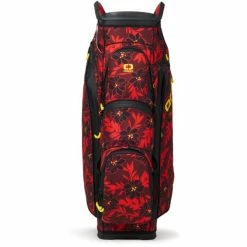 OGIO ALL ELEMENTS SILENCER CART BAG – RED FLOWER PARTY -BALLS Sales Store REDFLOWERCART 3 600x600 1
