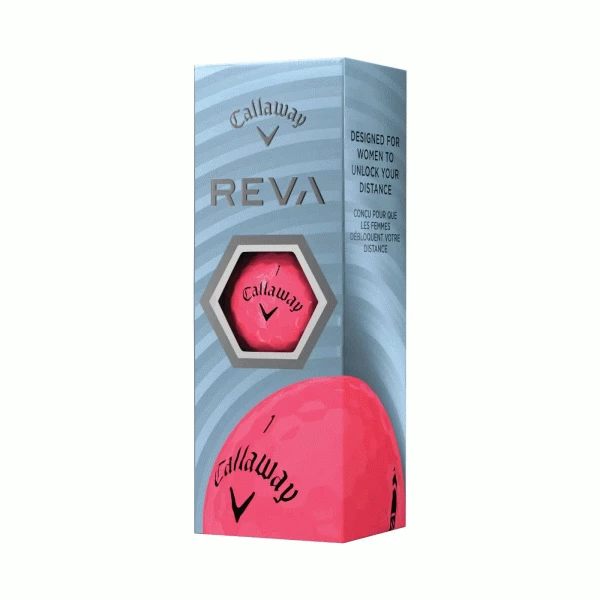CALLAWAY REVA LADIES GOLF BALLS – PINK 4 CALLAWAY REVA LADIES GOLF BALLS – PINK - Image 4