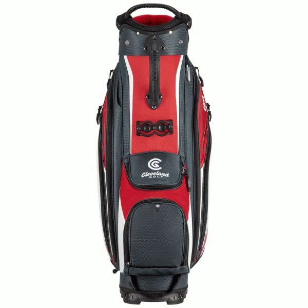 CLEVELAND FRIDAY CART BAG – RED / WHITE / CHARCOAL 2 CLEVELAND FRIDAY CART BAG – RED / WHITE / CHARCOAL - Image 2