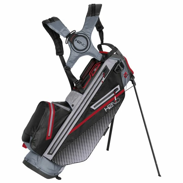 SUN MOUNTAIN 2023 H2NO LITE GOLF STAND BAG – BLACK / RED 1 SUN MOUNTAIN 2023 H2NO LITE GOLF STAND BAG – BLACK / RED