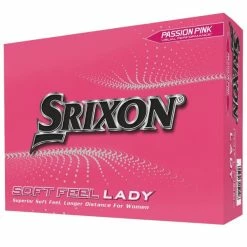 SRIXON 2023 SOFT FEEL LADY GOLF BALLS – PASSION PINK