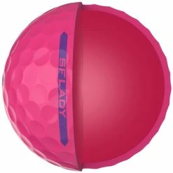 SRIXON 2023 SOFT FEEL LADY GOLF BALLS – PASSION PINK -BALLS Sales Store SOFT FEEL LADY QUARTER VIEW PASSION PINK 600x600 1