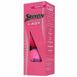SRIXON 2023 SOFT FEEL LADY GOLF BALLS – PASSION PINK -BALLS Sales Store SOFT FEEL LADY SLEEVE PASSION PINK 600x600 1