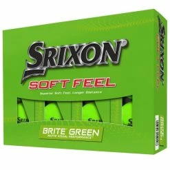 SRIXON 2023 SOFT FEEL GOLF BALLS – BRITE GREEN
