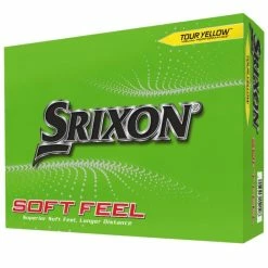 SRIXON 2023 SOFT FEEL GOLF BALLS – TOUR YELLOW