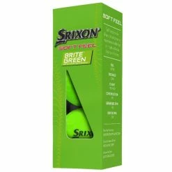 SRIXON 2023 SOFT FEEL GOLF BALLS – BRITE GREEN -BALLS Sales Store SOFT FEEL SLEEVE BRITE GREEN 600x600 1