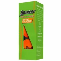 SRIXON 2023 SOFT FEEL GOLF BALLS – BRITE ORANGE -BALLS Sales Store SOFT FEEL SLEEVE BRITE ORANGE 600x600 1