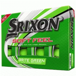 SRIXON SOFT FEEL BRITE GOLF BALLS – GREEN