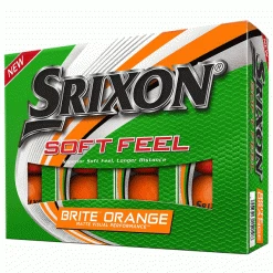 SRIXON SOFT FEEL BRITE GOLF BALLS – ORANGE